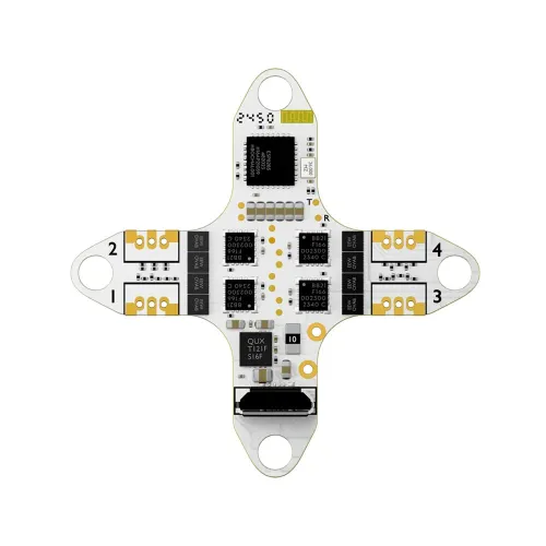 25.5x25.5mm Flywoo GOKU F405 HD ELRS AIO Flight Controller 5V BEC with 1S 5A ESC For Firefly16 Firefly18 O4 / Walksnail / HDZero FPV Racing Drones