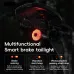 ROCKBROQ0 Qzero Bicycle Taillight Smart Auto High Brightness Brake Sensing Waterproof LEUSB Charging Bike Rear Light for Mountain Road Night Ride