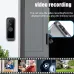 SY-30 Wireless Video Doorbell Intercom System 4 Inch Screen with 5000mAh Battery Night Vision PIR Motion Sensor