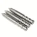 1Pcs Manual Center Punch High Hardness Steel Drill Guide Pin Non Slip Locator Tool for Precision Drilling Woodworking Metalworking Round Pointing Rod