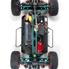 GTFANS M607 RTR 1/12 2.4G 4WD 70km/h Brushless RC Car Short Course Off-Road Truck Carbon Fiber Chassis Hobbywing Surpass Motor ESC Metal Differential Gear LED Light High Speed Oil Filled Shocks Vehicles Models Toys