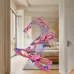 E0-25 Flying Glitter Butterflying Intelligent Gravity Sensor Obstacle Altitude Hold Mode 360 Filp Colorful LED Lighting 2.4G 4CH RC Toys Kids Gift Drone Quadcopter RTF