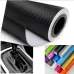 30x127cm 3D Carbon Fiber Style Car Stickers Roll Wrap Motorcycle DIY Styling Vinyl Colorful Decal for Car Exterior Interior Protection Film