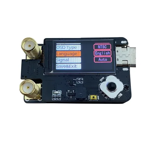 Tri-Band (4.9G/5.8G/6G) FPV Dual Receiver Adapter - Enhanced Signal Reception for FatShark, Skyzone, HDZERO & DJI FPV Goggles