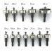 12PCS High-Speed Steel Hole Saw Set 15-50mm HSS4241 Drill Bit Alloy Metal Cutting Tool for 2mm Thick Sheets