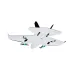 ATOMRC Penguin 750mm Wingspan Twin Motor EPP FPV RC Airplane Fixed Wing KIT/PNP+S/RTH With LED Navigation lights