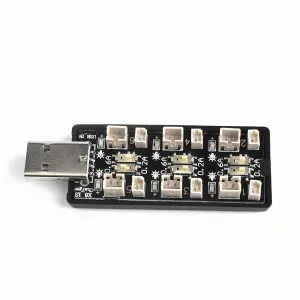 1S 6CH 4.35V LiHv Lipo Battery Charging Adapter Board 5V 2A USB PH1.25 PH2.0 Battery Charger Board for RC Toy Model Batteries