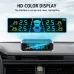 Solar Charging TPMS Car Tire Pressure Monitoring System Digital LCD Display Four-wheel Pressure Real-time Monitorings