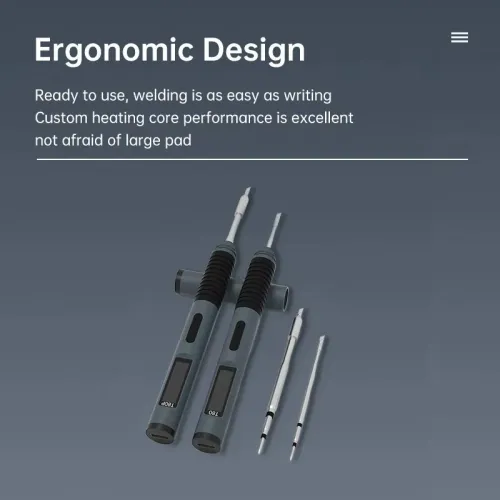 ALIENTEK T80 T80P Smart Soldering Iron Type-C Power Supply 18-100W Adjustable Fast Heat OLED Display Temperature Control 80-450C Portable Electric Soldering Tool