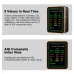 10 in 1 Air Quality Monitor PM2.5 PM10 CO CO2 TVOC HCHO AQI Temperature Humidity & Curve View Tester CO2 Meter 2.8inch Display