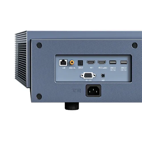 [EU Direct]ULTIMEA Thor T60 4K Triple Laser Projector 4000 ANSI Lumens UHD Resolution Google Assistant HDR10 4000:1 Contrast Video Projector Built-in AI Image Engine Dolby Atmos 100% RGB MEMC 3D Movies Home Theater Projectors with Remote Control