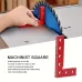 Small Square Center Finder Tool Compact 50x100mm Aluminum Alloy Mini Square Ruler Precise 90 Marking Center Finder