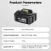 18V 3.0Ah-6.0Ah Battery Replacement for Mak 18V BL1830 BL1840 BL1850 BL1860 BL1835 194205-3 194309-1 LXT-400 Cordless Battery Power Tool Battery