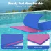 WARMOUNTFloating Water Pad for Single, 7 x 3 FTear-Resistant 3-Layer XPFoam Floating Mat Recreation Relaxing Lily Pad for Pool Lake River Ocean Boats Outdoor Water Activities