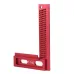 L Type 160/200mm Aluminum Alloy Woodworking Square Hole Positioning Metric Measuring Ruler Carpenter Scriber