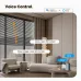 MOES Tuya Zigbe Smart Curtain Motor Chain Roller Blinds Timing Function App Remote Control Voice Control with Alexa Google Home