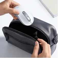 Baseus F02 2.4G Ergonomic Wireless Mouse 1600 DPI Portable Mute Mice for Laptop Computer PC Macbook Office Home