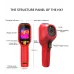 BSIDE HX1 240x240 Pixels Infrared Thermal Imager 2.4-inch TFT LCD Screen IP54 -20C-550C 25Hz Thermal imager frame rate 15 pseudo color modes with high accuracy USB charging