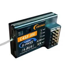 Corona C4SF 2.4GHz 4CH S-FHSS/FHSS SBUS Compatible Receiver for Futaba 3PV 4PLS 4PV 7PX 4PX Radio Transmitter