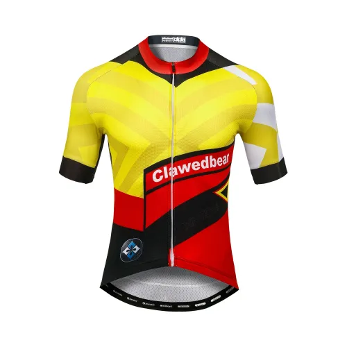 XINTOWN Men's Cycling Short Sleeve Shirt Quick-Drying Moisture Wicking Fabric with Various Color Options