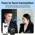 K5 AI Smart Translation Earphones bluetooth 5.4 Earbuds 16.2mm Large Drivers HiFi Bass Sound 30H Playback Multi-language Simultaneous Translation Earhooks Headphones