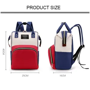 Multifunctional Large Capacity Waterproof Oxford Cloth Mobile Phone Tablet Diaper Storage Bag Backpack