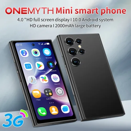 ONEMYTH S25 Pro 5MP HD Camera 2GB RAM 16GB ROM Mini 4.0 Inch Dual SIM Card 2000mAh Android 10.0 Facial Recognition 3G Rugged Smartphone
