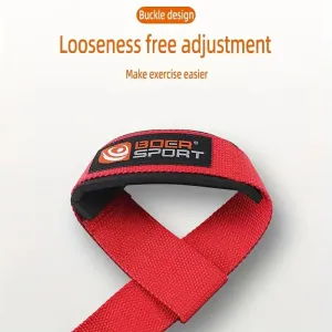 BOESports Hand Support Straps Cross Type Design Mens Workout Gym Straps for Weightlifting Fitness