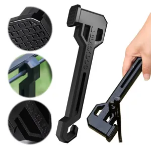 Blackdog Camping Tent Ground Peg Hammer Multifunctional Outdoor Tent Ground Nail Hammer Portable Camp Hammer for Hiking Camping Gardening