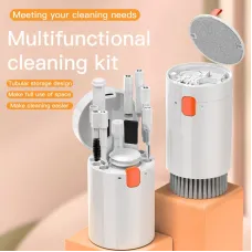 20-in-1 Multifunctional Digital Cleaning Tool Set Mobile Phone Headphones Laptop Keyboard Cleaning Brush Dust Removal Key Remover Multifunctional Cleaning Set