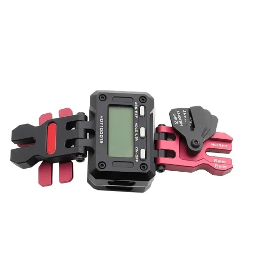 Steam Rechargeable Helicopter Pitch Ruler Metal Pitch Gauge Degree Angle for 200- 800 RC Helicopter