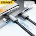 ESSAGER ES-X59 7A USB-A to USB-C+Micro USB Cable QC Fast Charging Data Transmission Tinned Copper Core Line 0.25M/1M/2M Long for iPhone 16 16 Pro 15 15 Pro Max for Huawei Pura 80 Ultra for XIAOMI for SAMSUNG