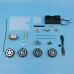 130 Brush Motor Creative Wind Powered Car Material Kit Students DIY Handmade Science Technology Small Production Experiment Toys