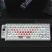 LANGTU T75 Tri-mode Gaming Mechanical Keyboard with Multimedia Knob83+2 Keys Customized Hot Swappable RGB Gasket Structure Wired Esports Keyboards