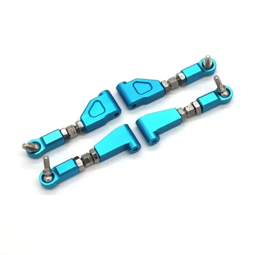 4PCS Upgraded Metal Front Rear Upper Rocker Arm Assembly for HNR H9802 H9803 Horse E30 Version 1/10 RC Cars Vehicles Models Spare Parts Accessories