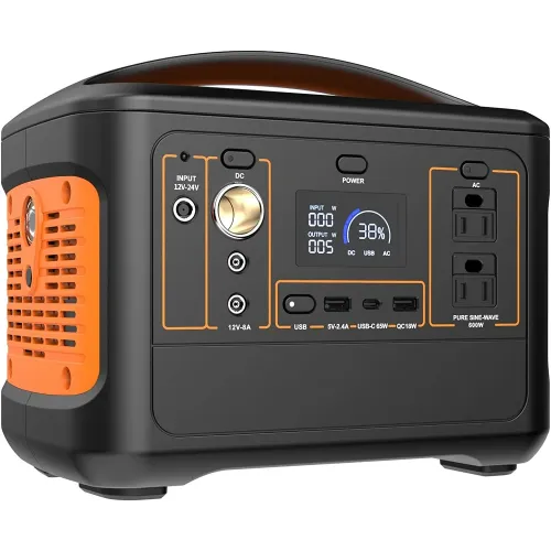 YW500 600W Portable Power Station Outdoor RV/Van Camping Urgent Solar Generator Solar Mobile Lithium Battery Pack