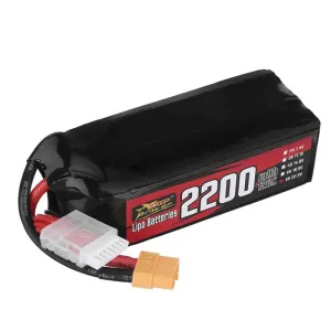 ZOP Power 22.2V 2200mAh 120C 6S LiPo Battery XT60 Plug for RC Drone