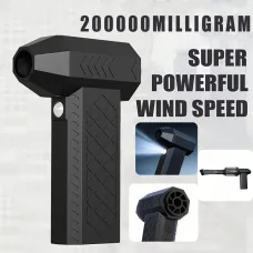 AJ-C1 2-in-1 Cordless Blower Vacuum and Air Duster 4000mAh Brushless Motor Rechargeable Turbo Fan Adjustable Speed for PC Keyboard Car Home Garden Camping