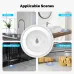 MOES Tuya ZigBee3.0 Water Leak Sensor Smart Flood Detector APP Alerts Remote Monitoring for Home Pipe Protection Smart Life APP