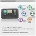 12V 24V 10A 20A 30A 40A 50A PWM Solar Charge Controller LCD Display