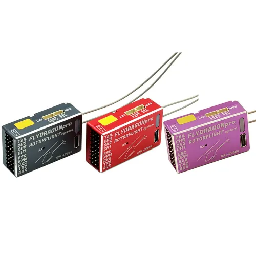 Steam FLYDRAGONPro F722 V2.2 Gyroscope Rotorflight Upgraded Version Built-in Receiver Rescue Mode for RC Helicopter