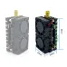High Power Adjustable Max 5.5W VTX 5.8G FPV Transmitter with 1200TVL Analog Camera  200mW/500mW/1W/5.5W,  48CH, Dual Cooling Fans, 7-36V, Supports SmartAudio/TBS, Long-Distance Transmission for FPV Racing Drones, RC Airplanes & Fixed Wings