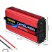 TATALIKEN Power Inverter 12V 24V to 110-220V Pure Sine Wave 2000W Rated Power 5000W Peak Power Converter Home Inverter