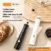 Comfook Rechargeable Handheld Milk Frother with 3 Speed Settings 3 Whisk Heads for Coffee, Egg & Baking