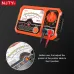 NJTY T6015 Insulation Resistance Tester Megohmmeter 1000V 2000M Analog High Voltage Meter AC DC Voltmeter Rechargeable Pointer Electrical Tester with Magnetic Back