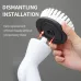 Electric Cleaning Brush Cordless 5W Motor Extendable Handle 5 or 6 Brush Heads ABS for Bathroom Kitchen Tile Floor Cleaning