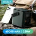 KUULAA 230W 222Wh 60000mAh Power Bank with Adjustable LED Light External Battery Power Station with 3 Inputs and 4 Outputs Fast Charging for iPhone 16 16 Pro 15 14 13 Pro Max for HUAWEI Pura 80 Ulta for SAMSUNG for Tablet for Speaker for Camera