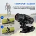 XANE1080P Bicycle Helmet Camera 120 Wide Angle Bicycle Sports Camera IPX6 Waterproof Mini Motorcycle Helmet Camera Car Video Recorder Outdoor DV Video Camera