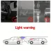 Solar Shark Fin Decorative Light for Car Tail Brake LED Flashing Light for Car Roof Car Decorative Lights Solar Shark Fin Antenna Roof Tail Modified Lights