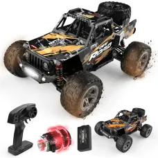 ENOZE 9208E/208E RTR 1/10 2.4G 4WD 40km/h/60km/h Brushed/Brushless RC Car Full Proportional LED Light High Speed Off-Road Pickup Truck Vehicles Models Toys
